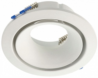 Lampa padziļinājums GTV CANNA, GU10, balta