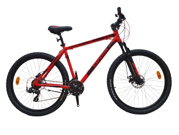 Велосипед горный, 27.5 ″, черный/красный