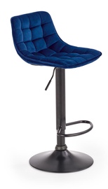 Bāra krēsls H95, zila, 44 cm x 43 cm x 84 - 106 cm