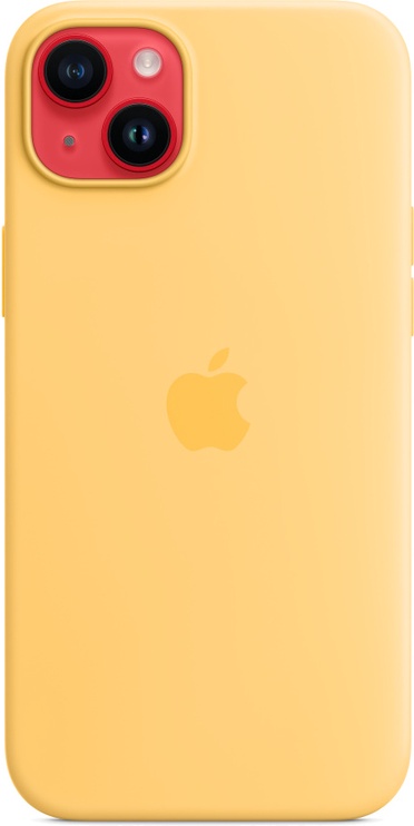 Telefona vāciņš Apple Silicone Case with MagSafe, Apple iPhone 14 Plus, dzeltena