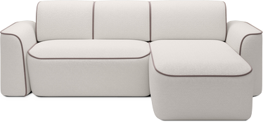 Угловой диван Ume, белый, 190 x 287 см x 88 см