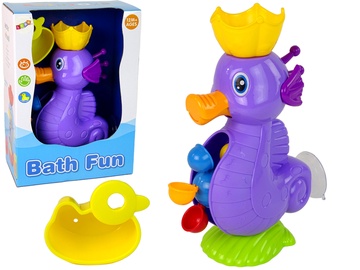 Vannas rotaļlieta Lean Toys Bath Fun Seahorse, daudzkrāsaina