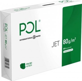 Paber International Paper PolJet, A3, 80 g/m², valge