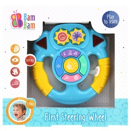 Interaktyvus žaislas BamBam First Steering Wheel 515036, 3 cm