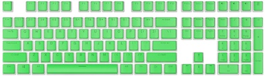 Tastatūras vāciņš Royal Kludge Pudding PBT Keycaps 104 pcs Grass Green PBT ISO, zaļa