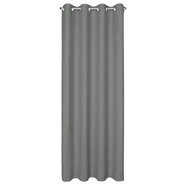 Ночные шторы Lidia, серый, 140 см x 250 см