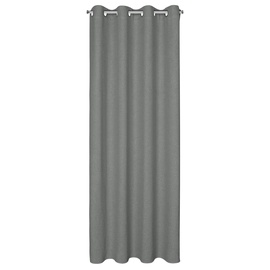 Ночные шторы Eurofirany Lidia, серый, 140 см x 250 см
