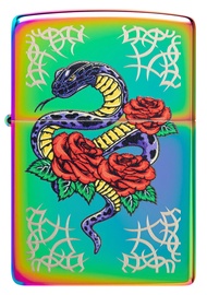 Žiebtuvėlis Zippo Rose Snake 48395, įvairių spalvų