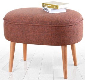 Пуф Hanah Home Timoon 209FLF1201, красный, 44 см x 63 см x 47 см