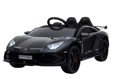 Bezvadu automašīna Lamborghini Aventador, melna