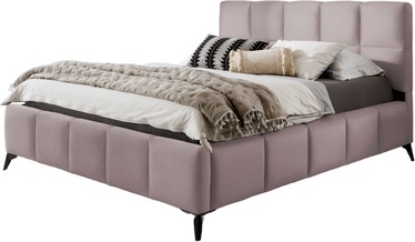 Кровать Mist Loco 24, 160 x 200 cm, розовый, с решеткой