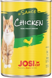 Влажный корм для кошек Josera JosiCat Chicken In Sauce, курица, 0.415 кг