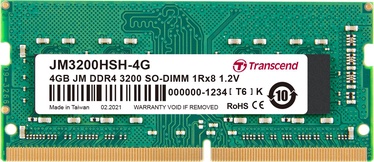 Operatyvioji atmintis (RAM) Transcend JM3200HSH-4G, DDR4, 4 GB, 3200 MHz