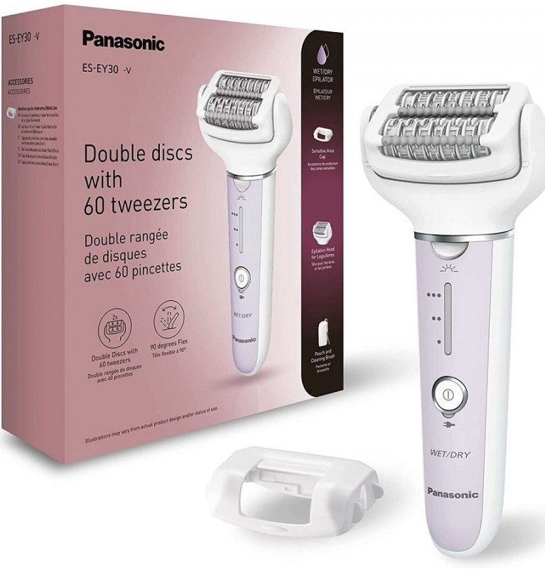 Epilaator Panasonic ES-EY30A-V503, valge/roosa