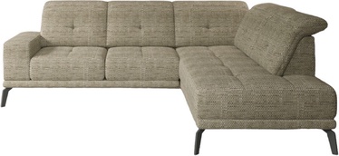 Stūra dīvāns Theodore Marte 20, bēša, labais, 200 x 275 cm x 98 cm