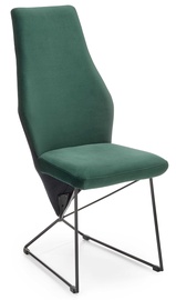 Ēdamistabas krēsls K485, zaļa, 63 cm x 44 cm x 96 cm