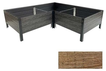 Посевное ложе Klasika Woodlook L, 150 см x 150 см x 30 см