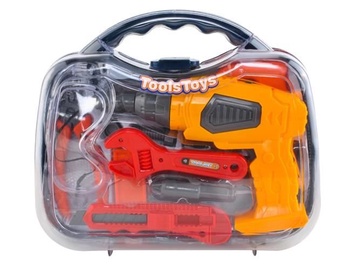 Bērnu darbarīku komplekts Iso Trade Tools Toys 8237, daudzkrāsaina
