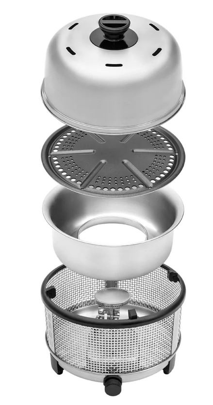 Reisi/pikniku grill Cobb Premier, hõbe, 33 cm