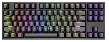 Klaviatūra Genesis Thor 404 Gateron Yellow Pro Angļu (US), melna