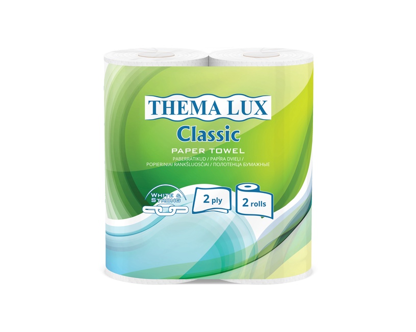Бумажные полотенца Thema Lux 2vnt, 2 сл