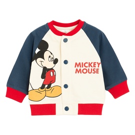 Джемпер, повседневный, для младенцев Cool Club Mickey Mouse LCB2800482, белый/красный, 62 см