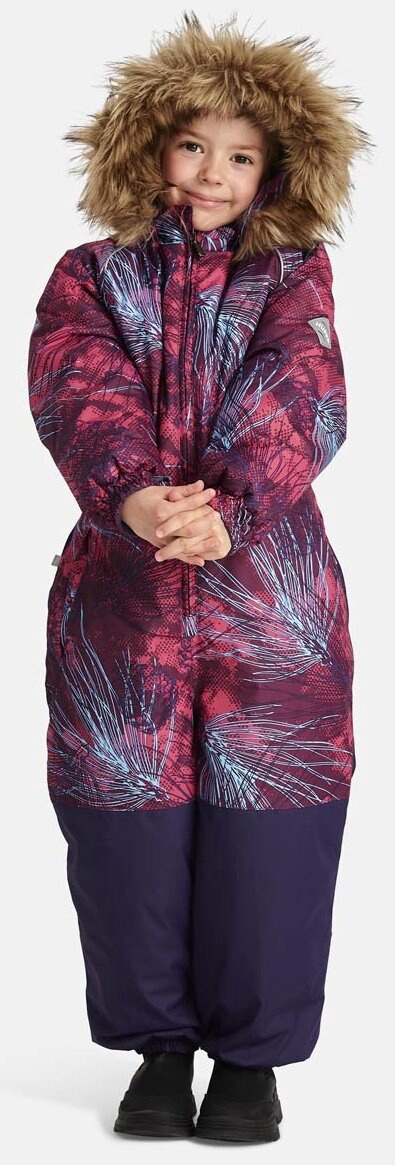 Комбинезон Huppa Wille 300G, фуксия (magenta)/темно фиолетовый, 92 см