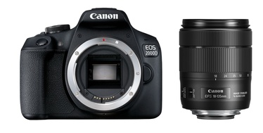 Зеркальный фотоаппарат Canon EOS 2000D + EF-S 18-135mm f/3.5-5.6 IS USM