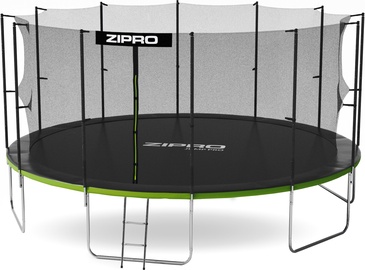 Батут Zipro Jump Pro 16FT, 496 см, с защитной сеткой, с лестницей