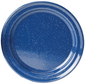 Тарелка GSI Outdoors Emaled Plate, емалированная сталь, 259 мм, синий