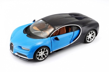 Bērnu rotaļu mašīnīte Maisto Bugatti Chiron 10139514, zila