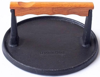 Hamburgera kotlešu prese Texas Club Cast Iron Grill Press PRESSCAST, 21 cm x 21 cm