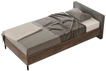 Lova viengulė Kalune Design HM4 - CG, 90 x 190 cm, ruda/pilka