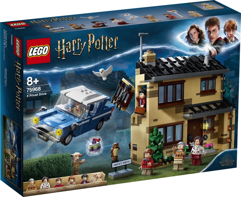 Konstruktor LEGO Harry Potter 4 Privet Drive 75968, 797 tk