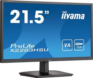 Monitors Iiyama ProLite X2283HSU-B1, 21.5", 1 ms