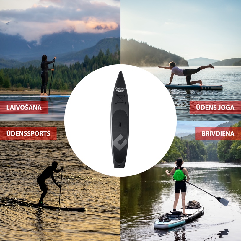 SUP dēlis Outliner Driftwood Racer, 386 cm