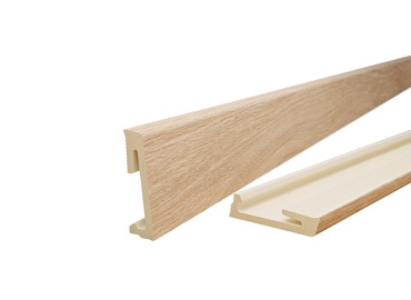 Grīdlīste Salag Alpha AP6037, 2470 mm x 60 mm x 15 mm