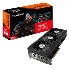 Vaizdo plokštė Gigabyte Radeon RX 7700 XT GV-R77XTGAMING OC-12GD, 12 GB, GDDR6