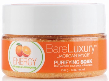 Соль для ногтей Morgan Taylor Bare Luxury Energy Orange & Lemongrass Purifying Soak, 226 г