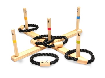 Õuemäng BS Ring Toss GA145, 50 cm x 50 cm, pruun/must