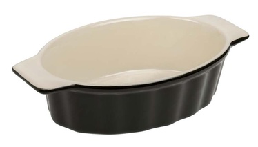 Keraamilised nõud Resto Fornax, 21.7 cm x 13 cm, must
