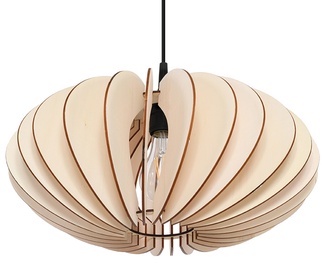 Lampa Sollux Sophia Wood, griesti, 60 W, E27