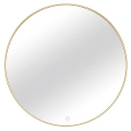 Spogulis Gerbinie A, ar gaismu, stiprināms, 60 cm x 60 cm