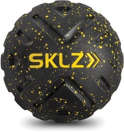 Masāžas bumbiņa SKLZ Targeted Massage Ball, melna/dzeltena, 127 mm