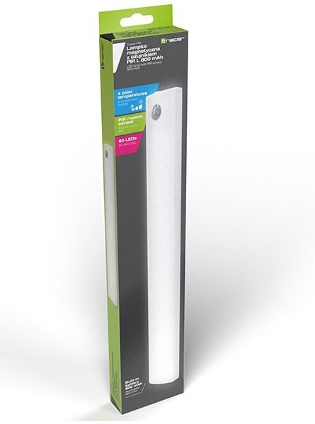 Светильник монтируется к мебели Tracer PIR Magnetic TRAOSW46923, LED, 3000 - 6500 °К
