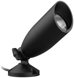 Viedais apgaismojums WiZ Ground Spot Extension, 4W, LED, IP65, melna, 7.4 cm x 20.2 cm