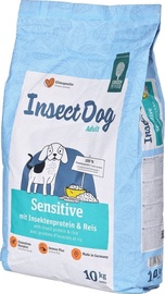 Sausā suņu barība Josera Green Pet Food Insect Dog Sensitive, rīsi, 10 kg