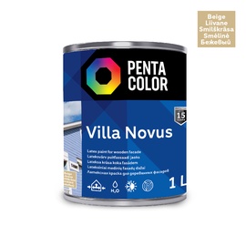 Fasāžu krāsa Pentacolor Villa Novus, smilšu, 1 l