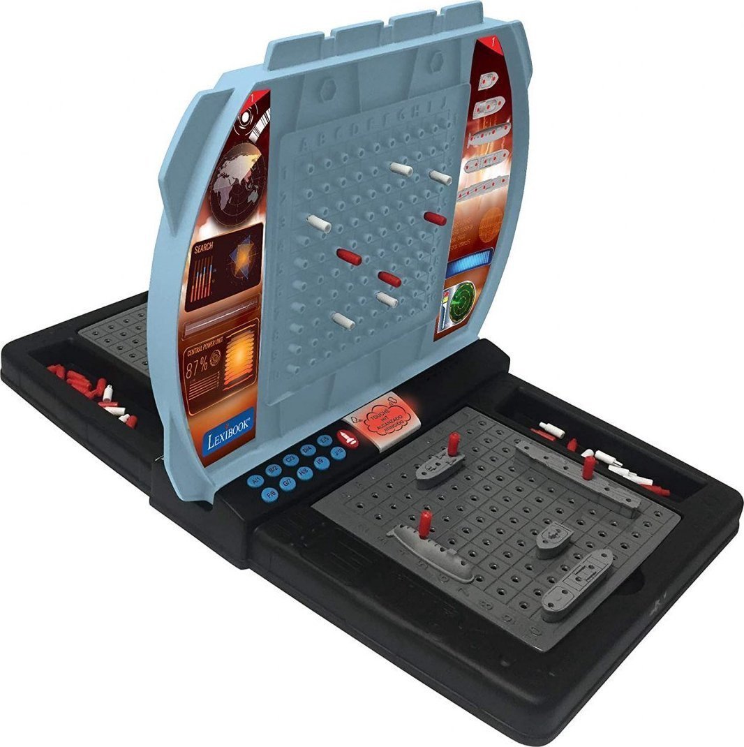 Настольная игра Lexibook Electronic Sea Battle GT2800i2, EN Французский  Португальский Испанский - 1a.lt