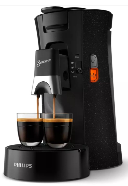 Kapsulas kafijas automāts Philips Senseo Select CSA240/20, melna